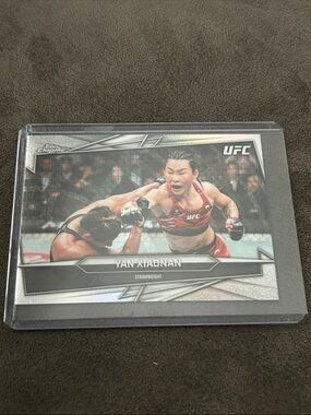 UFC Yan Xiaonan Trading Card Topps 2026